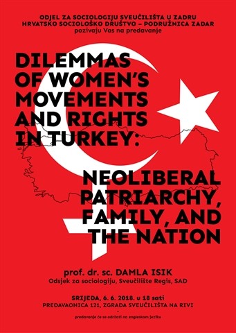 Javno predavanje – Ženski pokreti i prava u Turskoj: Neoliberalni patrijarhat, obitelj i nacija